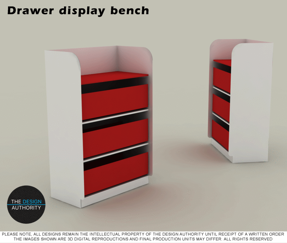 Drawer Display Bench – The Design Authority