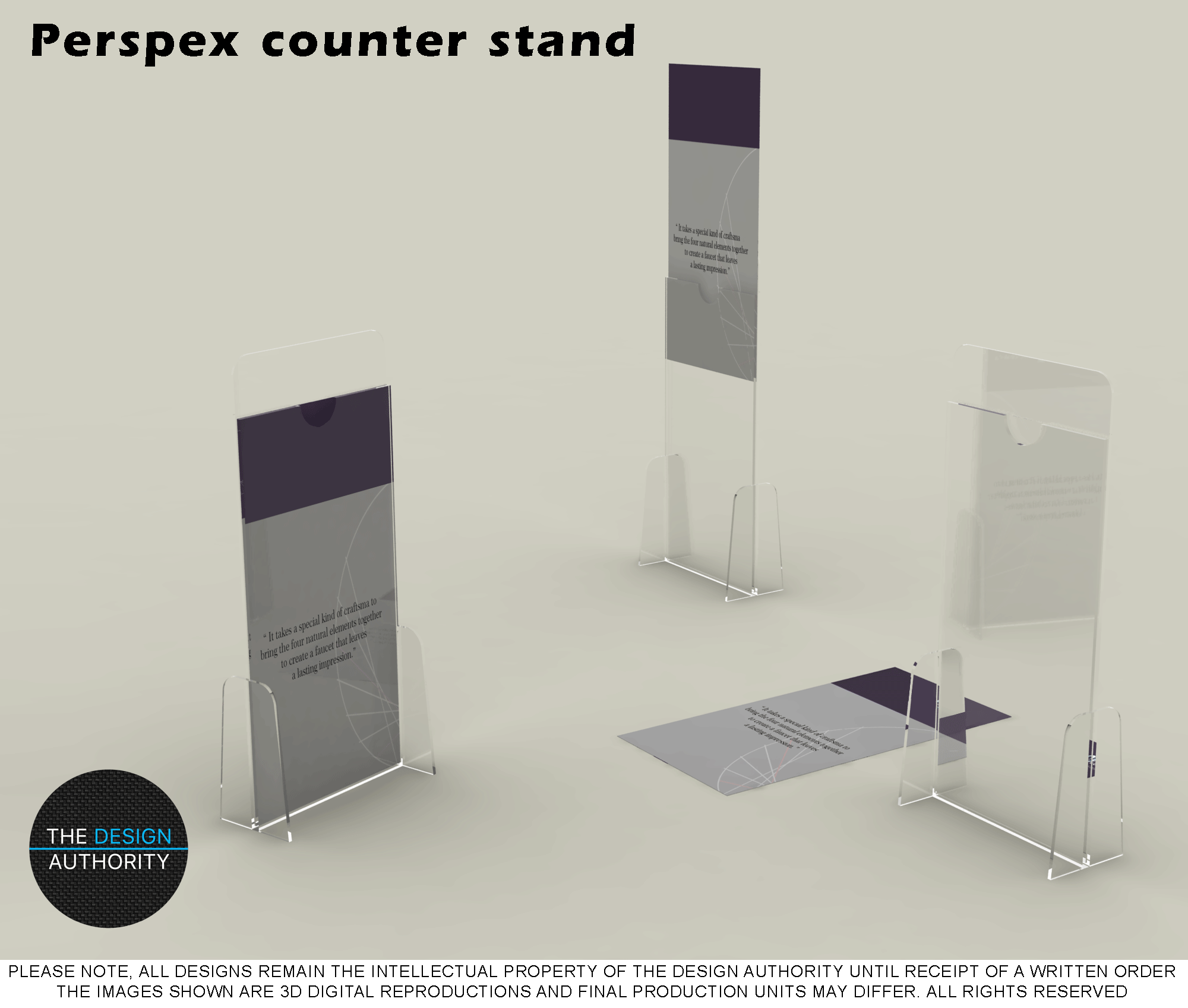 Perspex-Counter-Stand-801