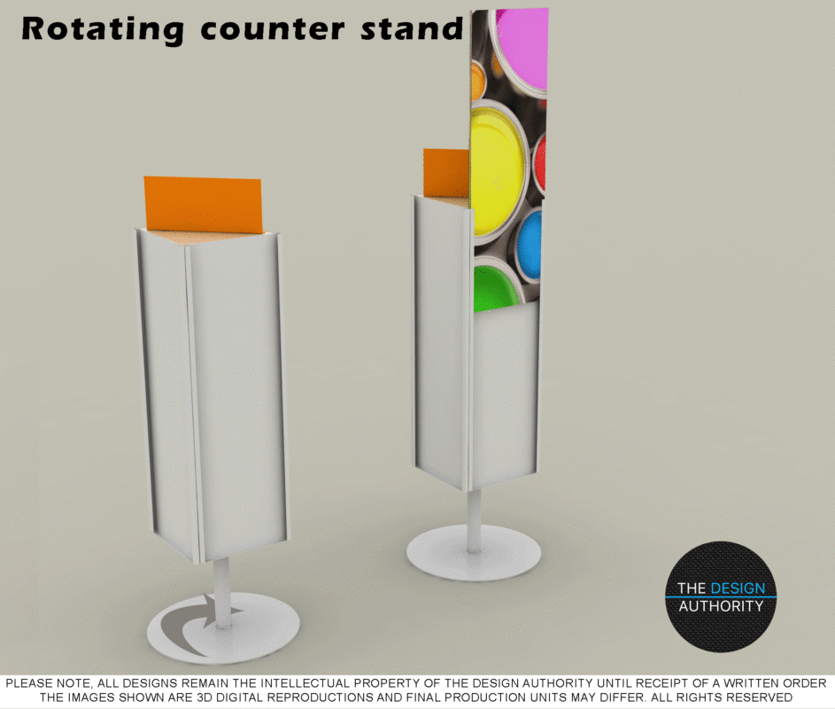 Rotating Counter Stand – The Design Authority